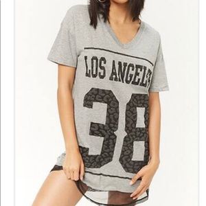 Los Angeles T-shirt dress